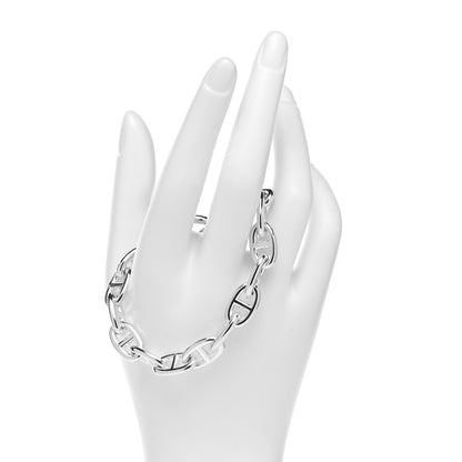 Hermes Sterling Silver MM Chaine d'Ancre Bracelet 2 of 4