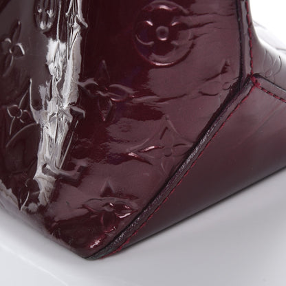 Louis Vuitton Vernis Wilshire MM Rouge Fauviste 7 of 11