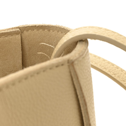 Bottega Veneta Grained Calfskin Maxi Intreccio Mini Arco Tote Porridge 12 of 16