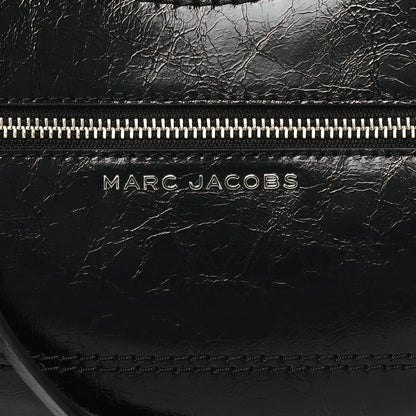 Marc Jacobs Crinkled Calfskin Crusier Crescent Bag Black 8 of 10
