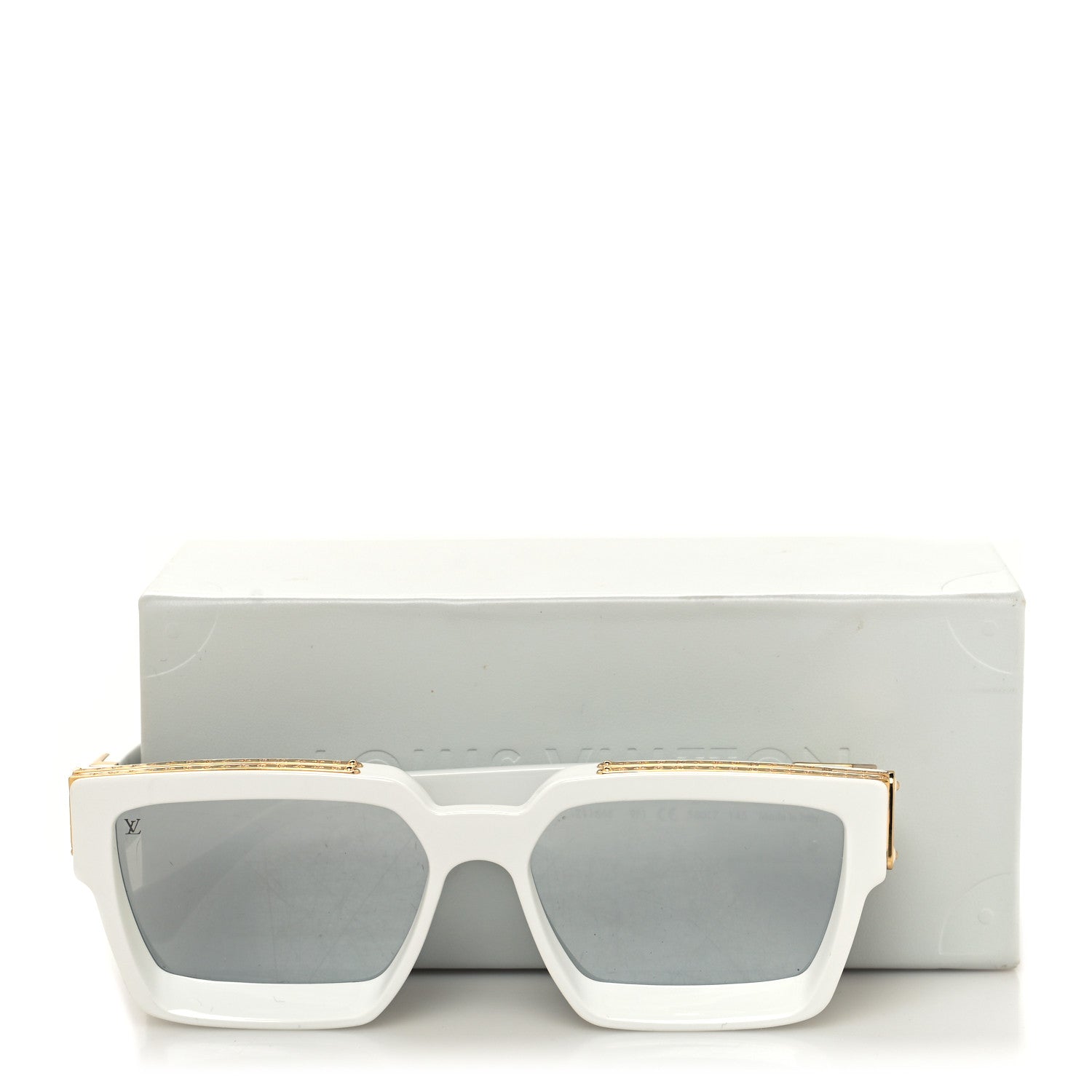 Louis Vuitton Acetate 1.1 Millionaires Z1166E Sunglasses White 7 of 7