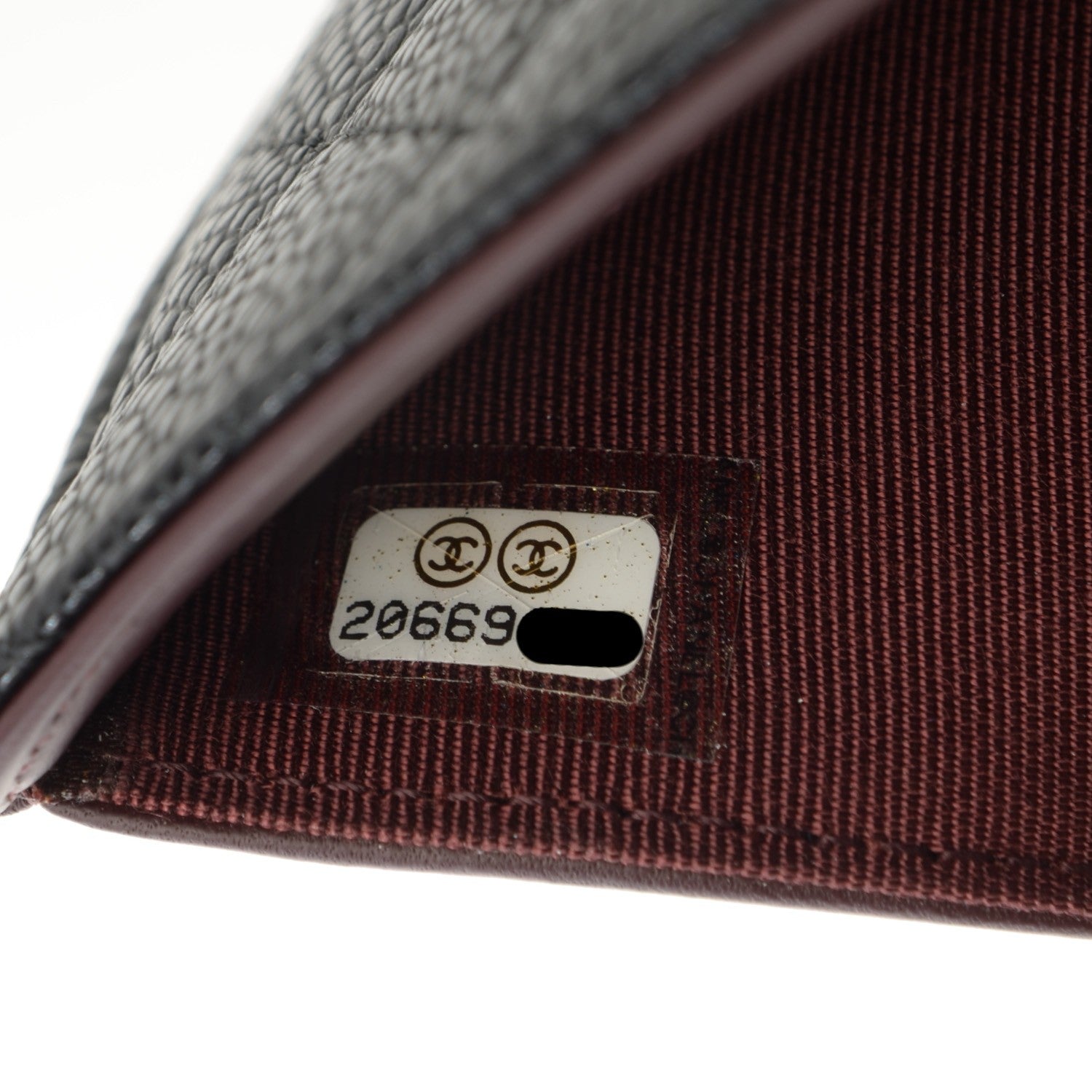Chanel Caviar Quilted Zipped Pocket Wallet Black 8 of 8