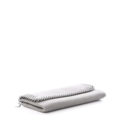 Stella McCartney Shaggy Deer Falabella Flap Wallet Grey 3 of 8