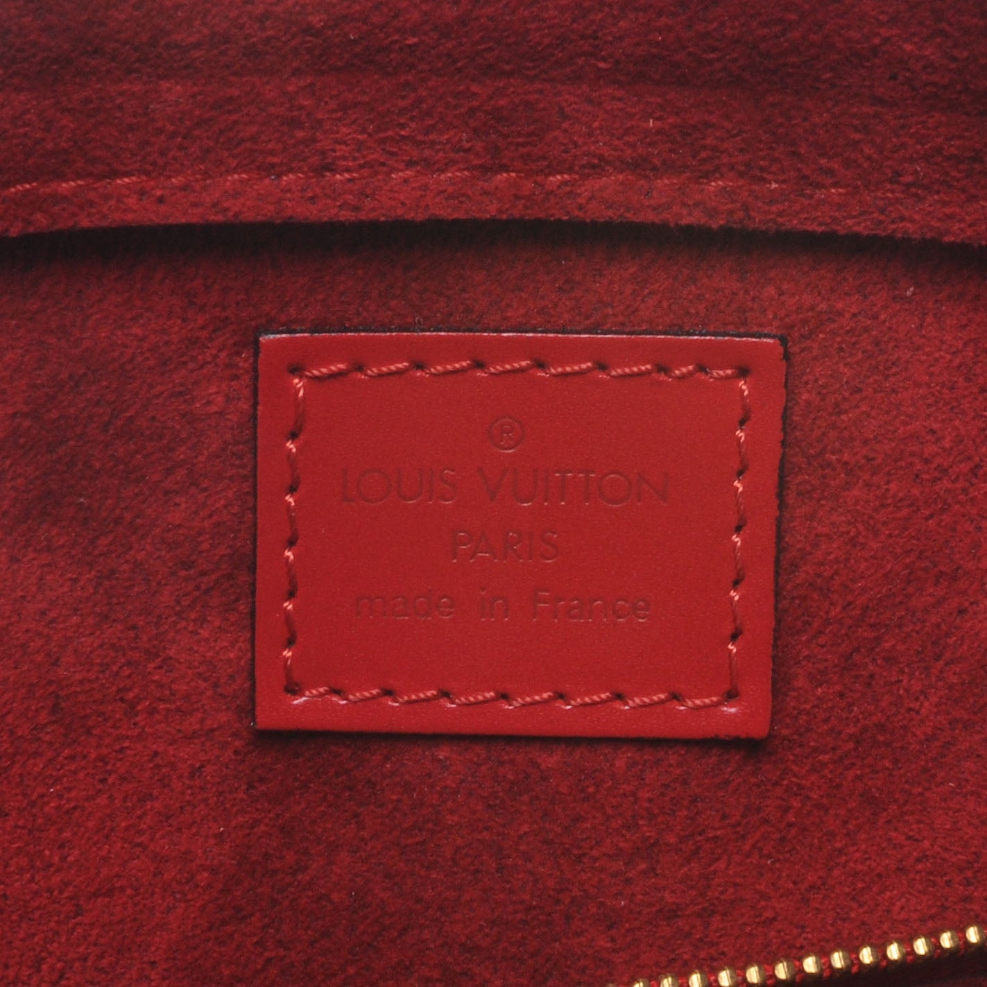 Louis Vuitton Epi Pont-Neuf Bag Red 5 of 7
