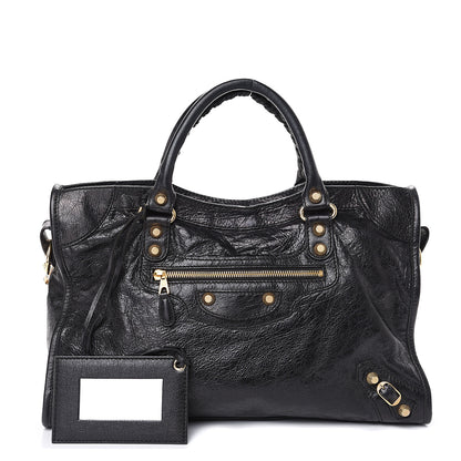 Balenciaga Agneau Giant 12 Gold Hardware City Black 1 of 11