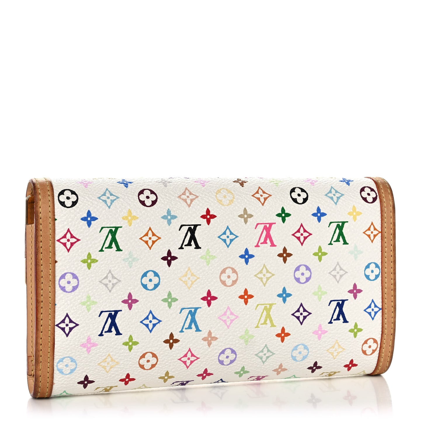 Monogram Multicolor Porte Tresor International Wallet White
