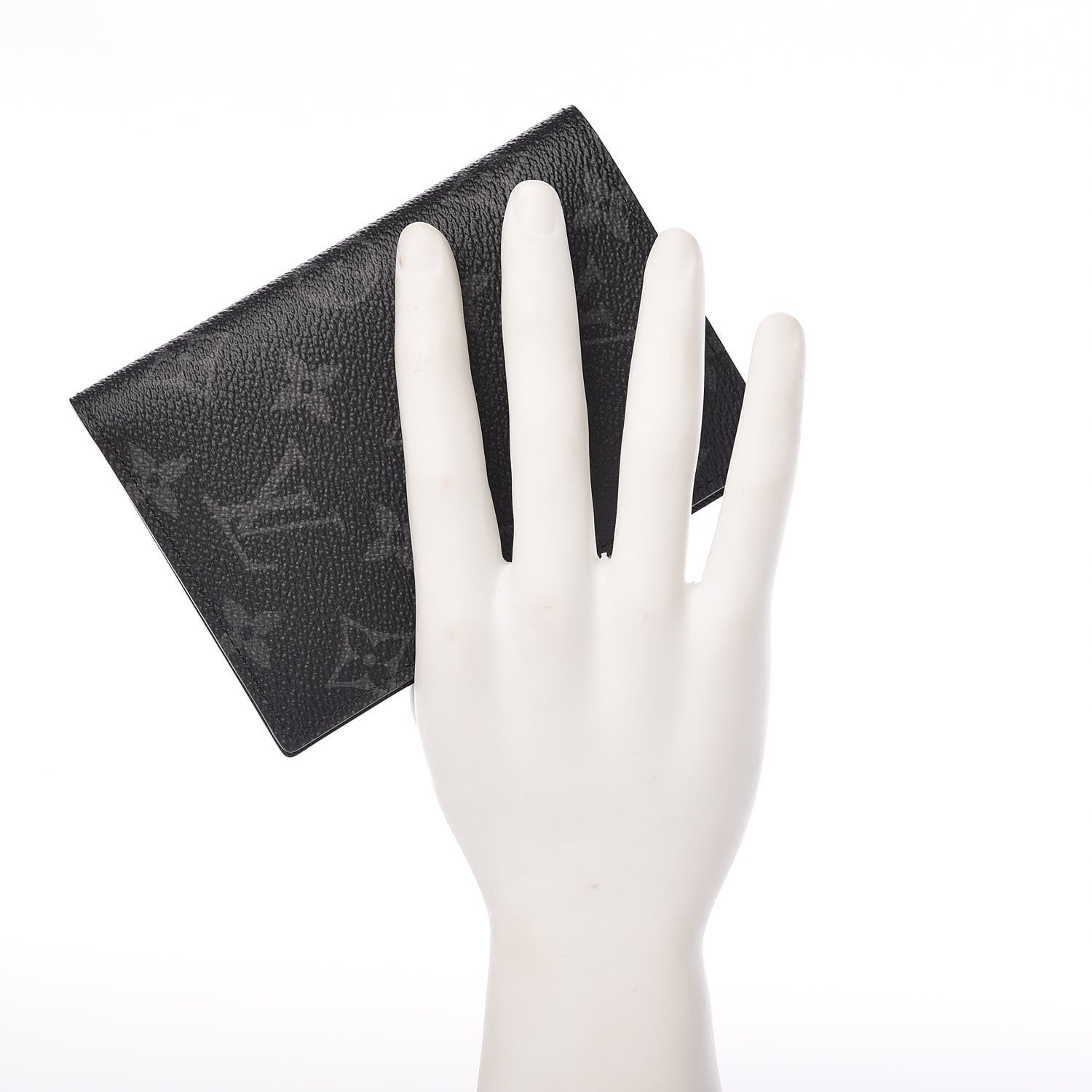 Louis Vuitton Monogram Eclipse Passport Cover 2 of 8