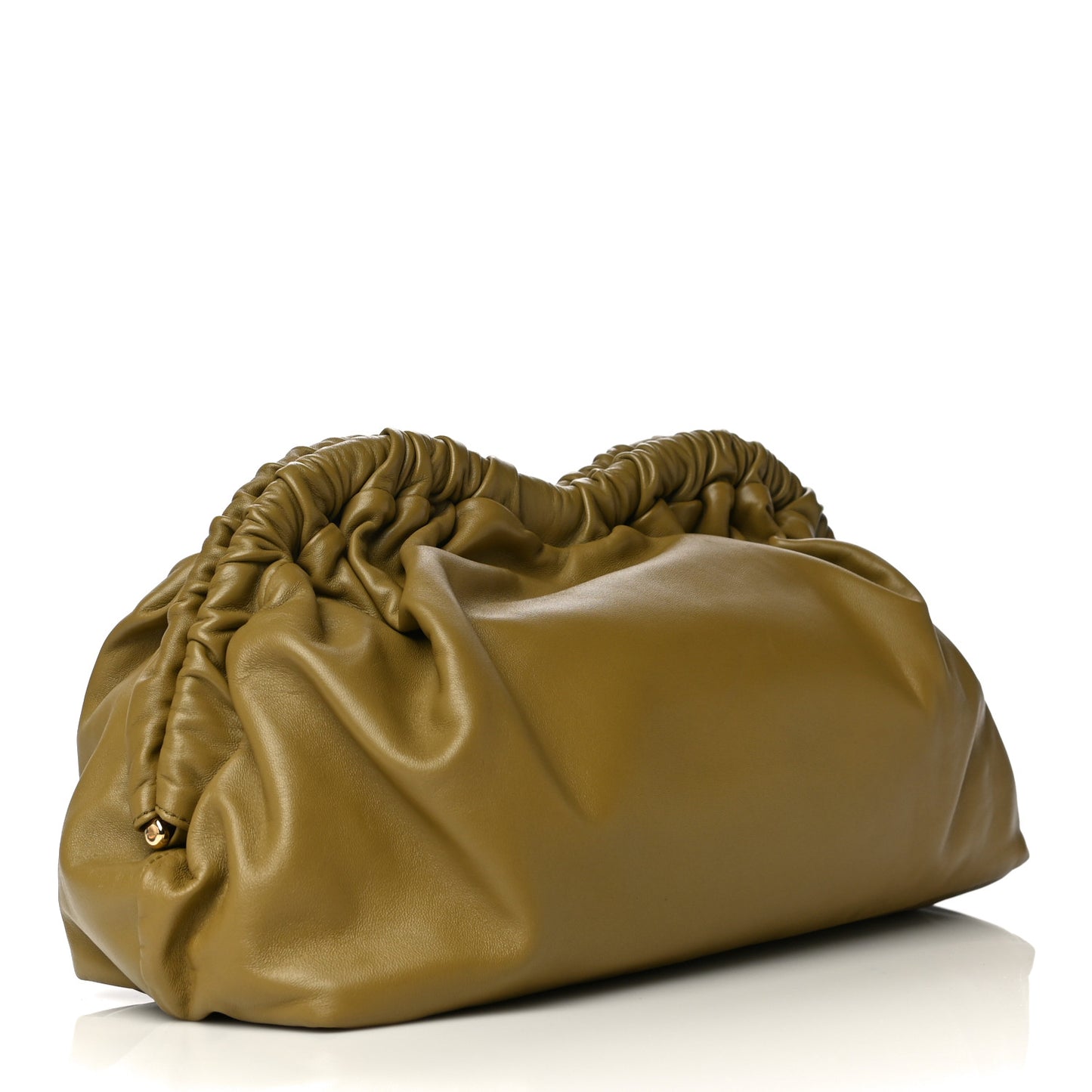 Lambskin Cloud Clutch Safari