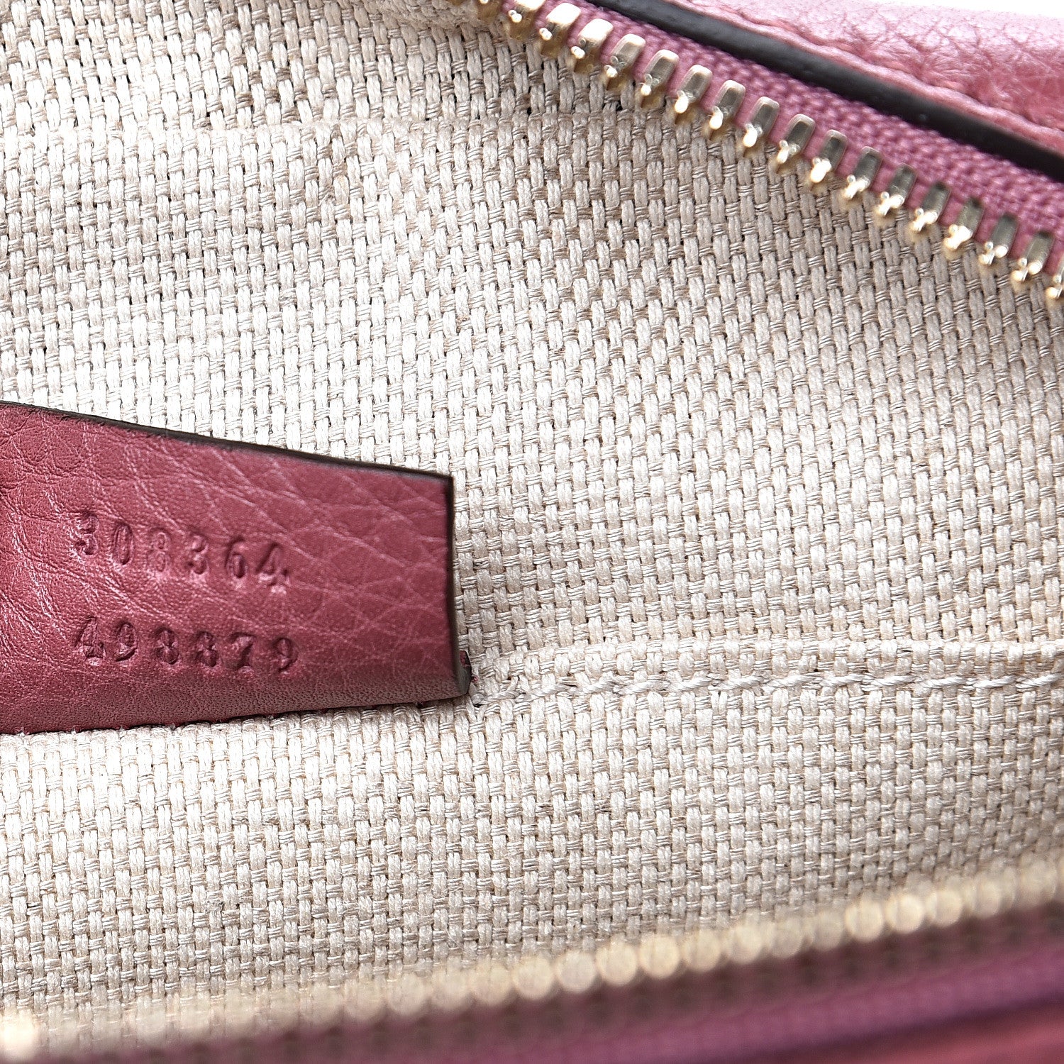 Gucci Pebbled Calfskin Small Soho Disco Bag Peonia Flower 6 of 8