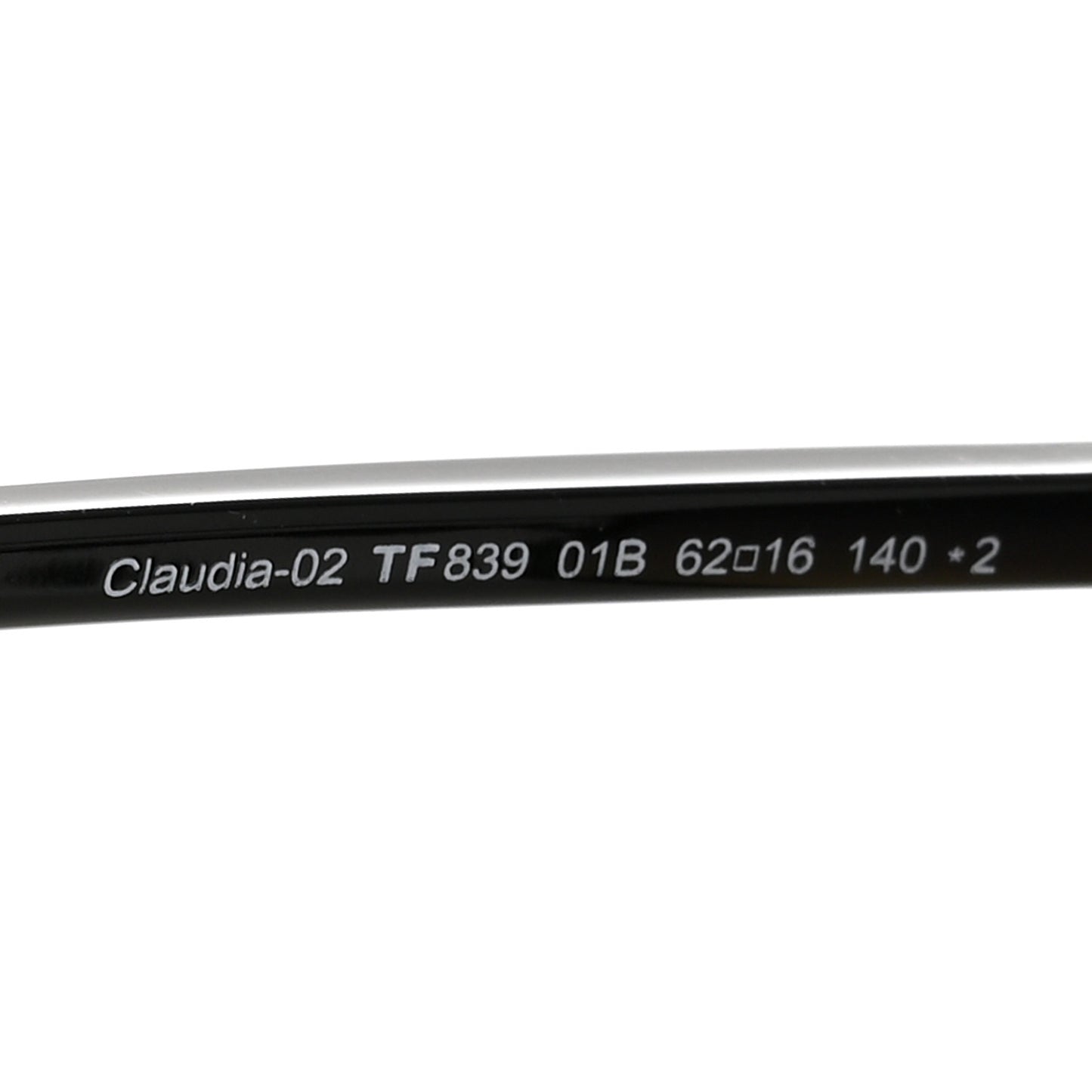 Claudia TF839 Sunglasses Black