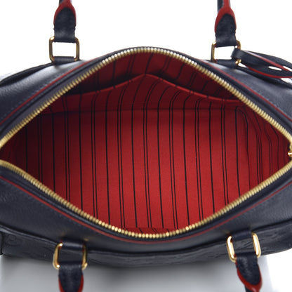 Louis Vuitton Empreinte Speedy Bandouliere 25 NM Marine Rouge 11 of 13