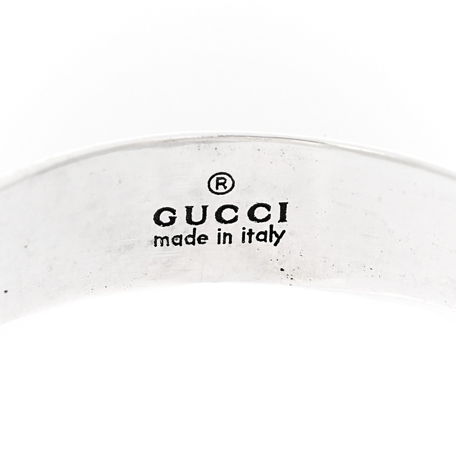 Gucci Sterling Silver Blind for Love Mystic Cat Ring 52 6 5 of 8