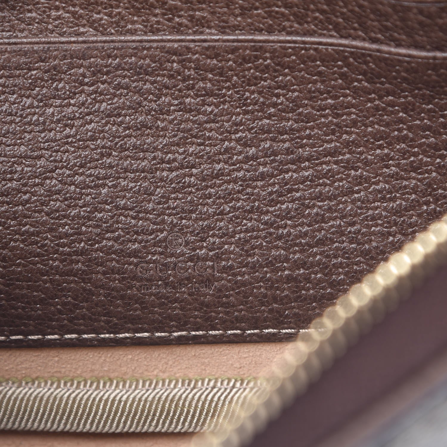 Gucci GG Supreme Monogram Ophidia Belted iPhone Case 85 34 Dark Brown 6 of 8