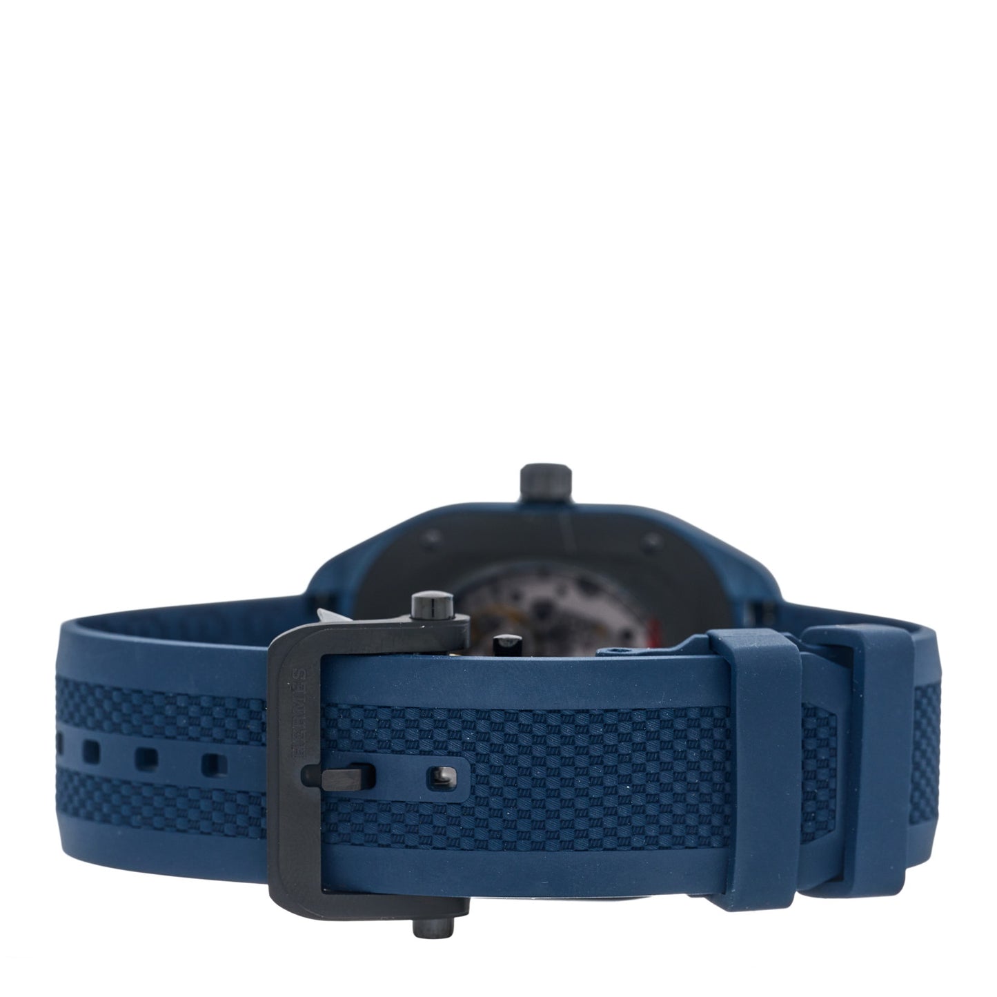 PVD Titanium Rubber 39mm H08 Automatic Watch Bleu Abysse
