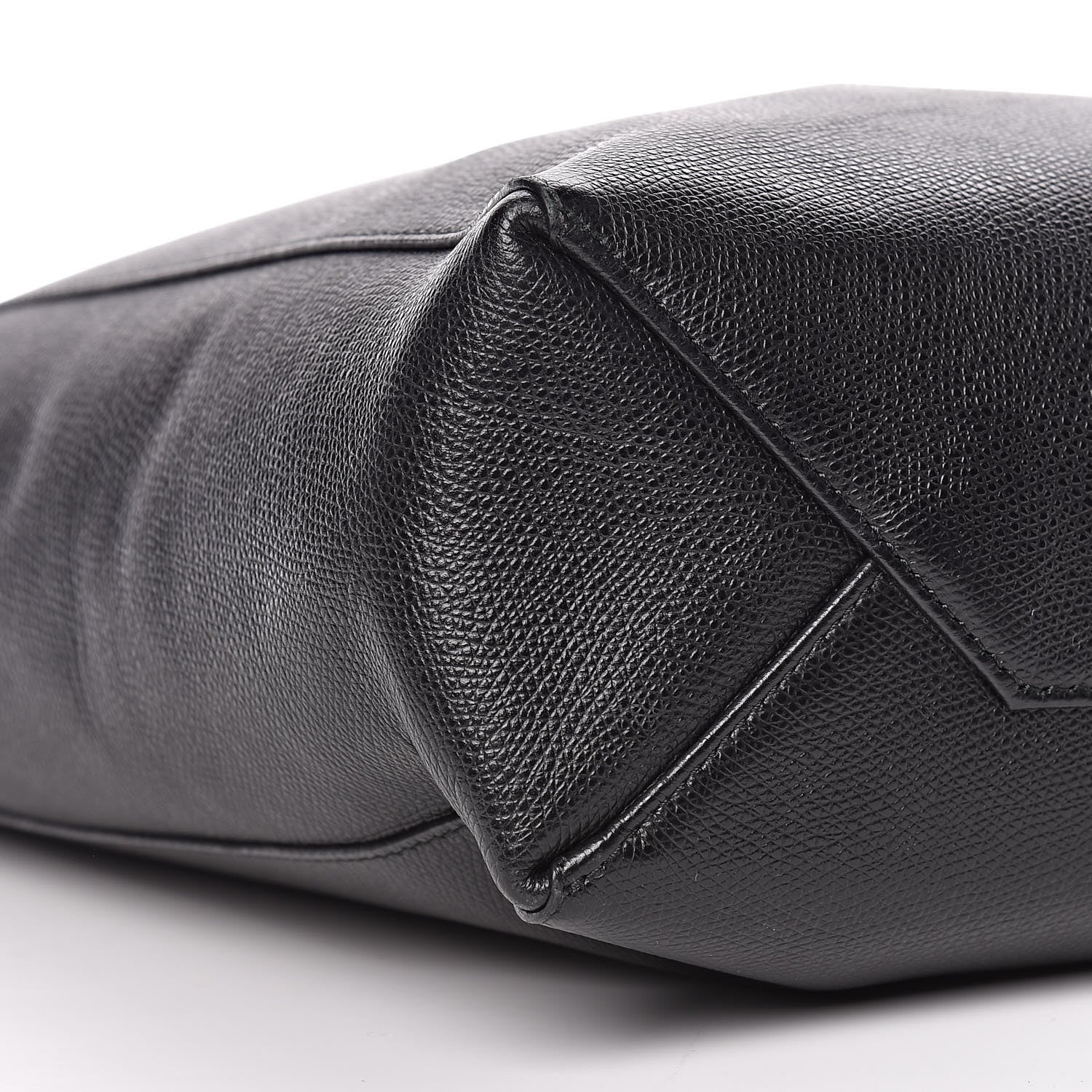 Celine Grained Calfskin Small Vertical Cabas Black 10 of 11