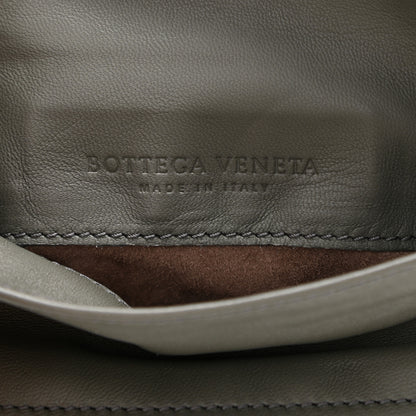 Bottega Veneta Nappa Intrecciato Mini Messenger Bag Light Grey 7 of 9
