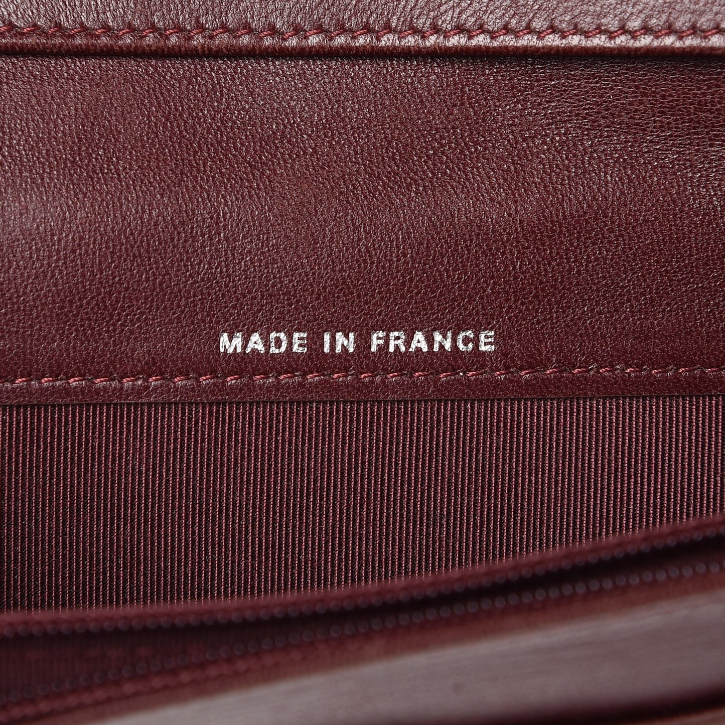 Lambskin Quilted Yen Wallet Black