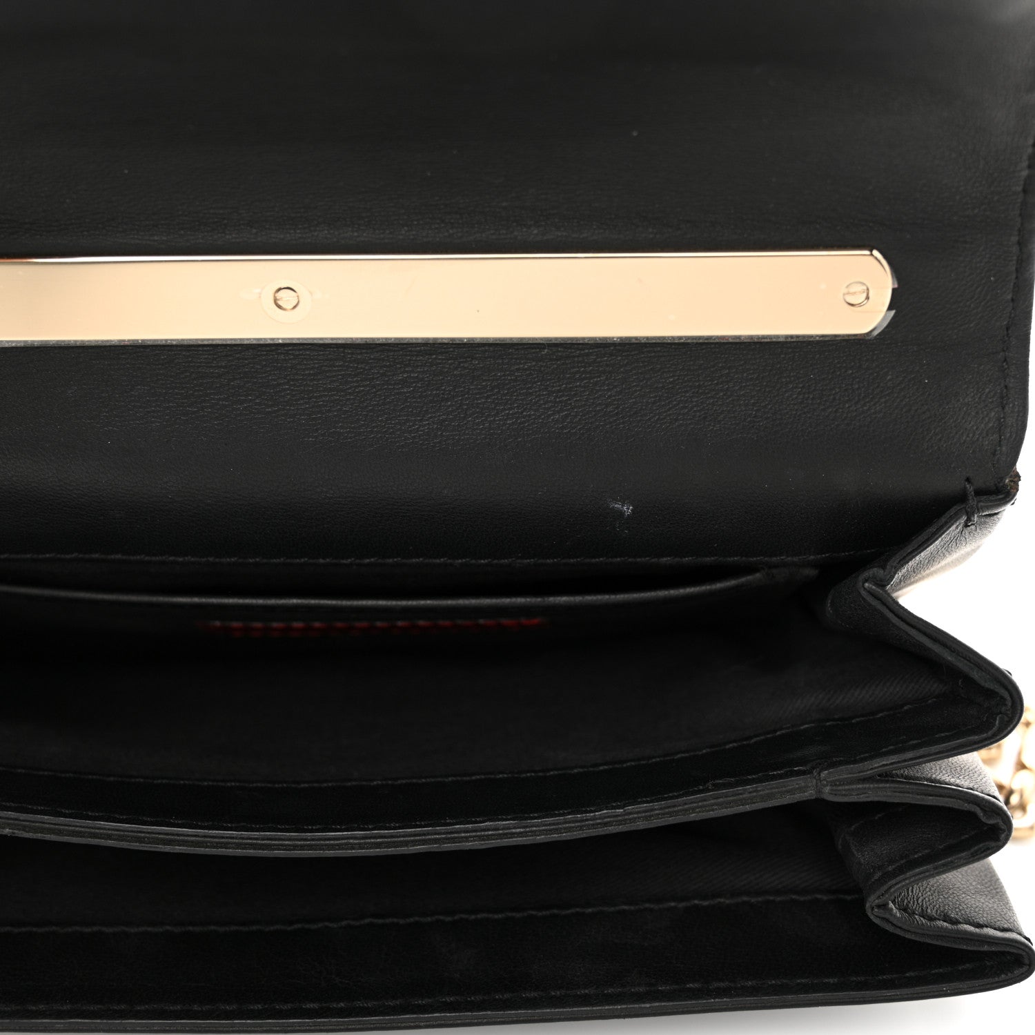 Valentino Garavani Nappa Va Va Voom Shoulder Bag Black 10 of 12