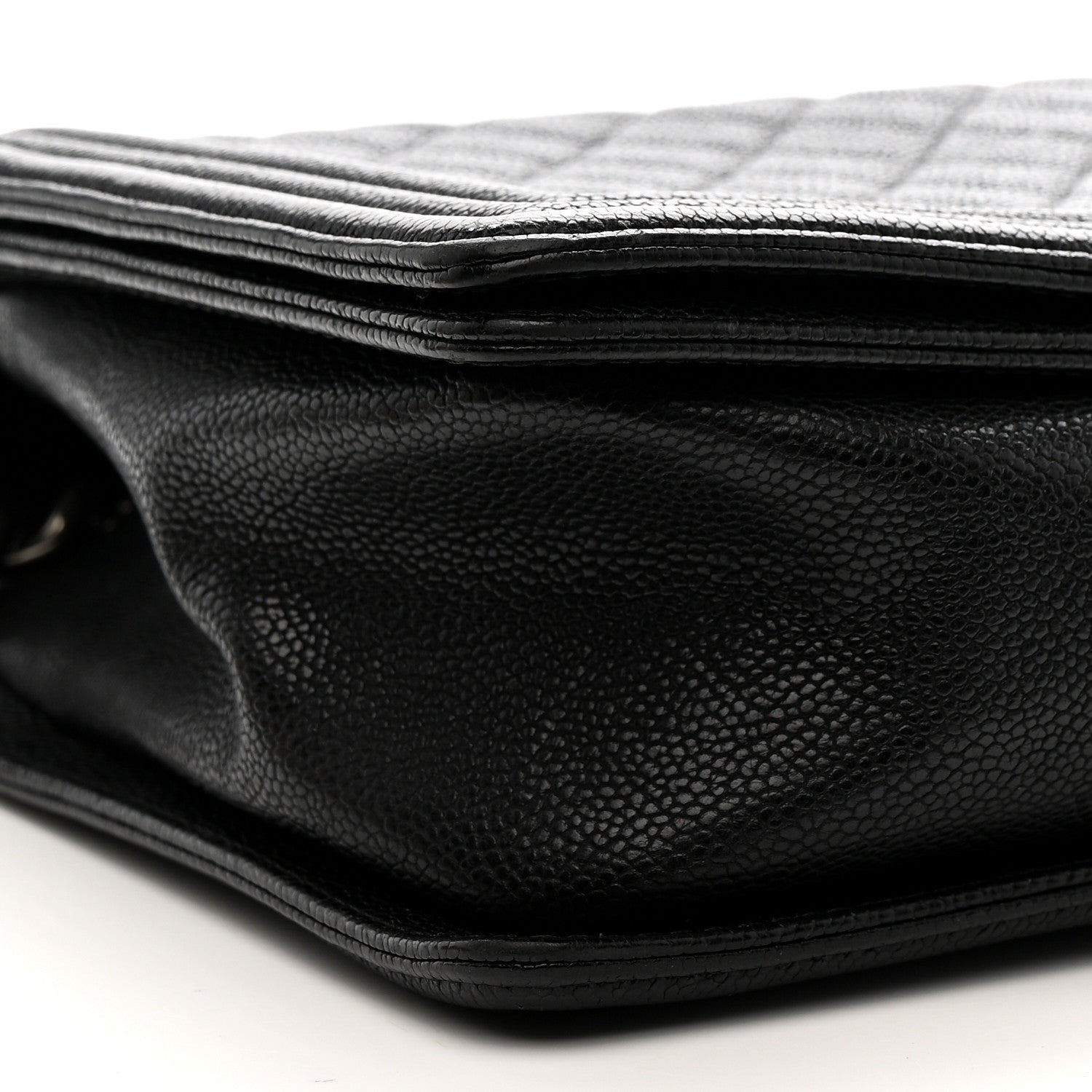 Chanel Caviar Quilted New Medium Boy Flap Black 9 of 10