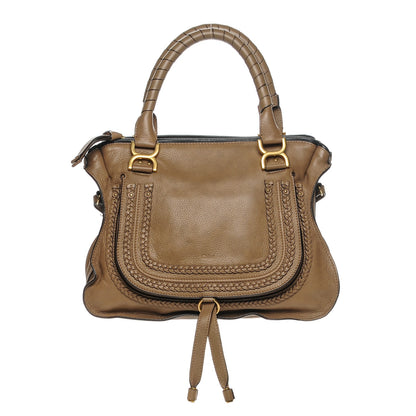 Chloe Calfskin Medium Marcie Satchel Nut 1 of 7