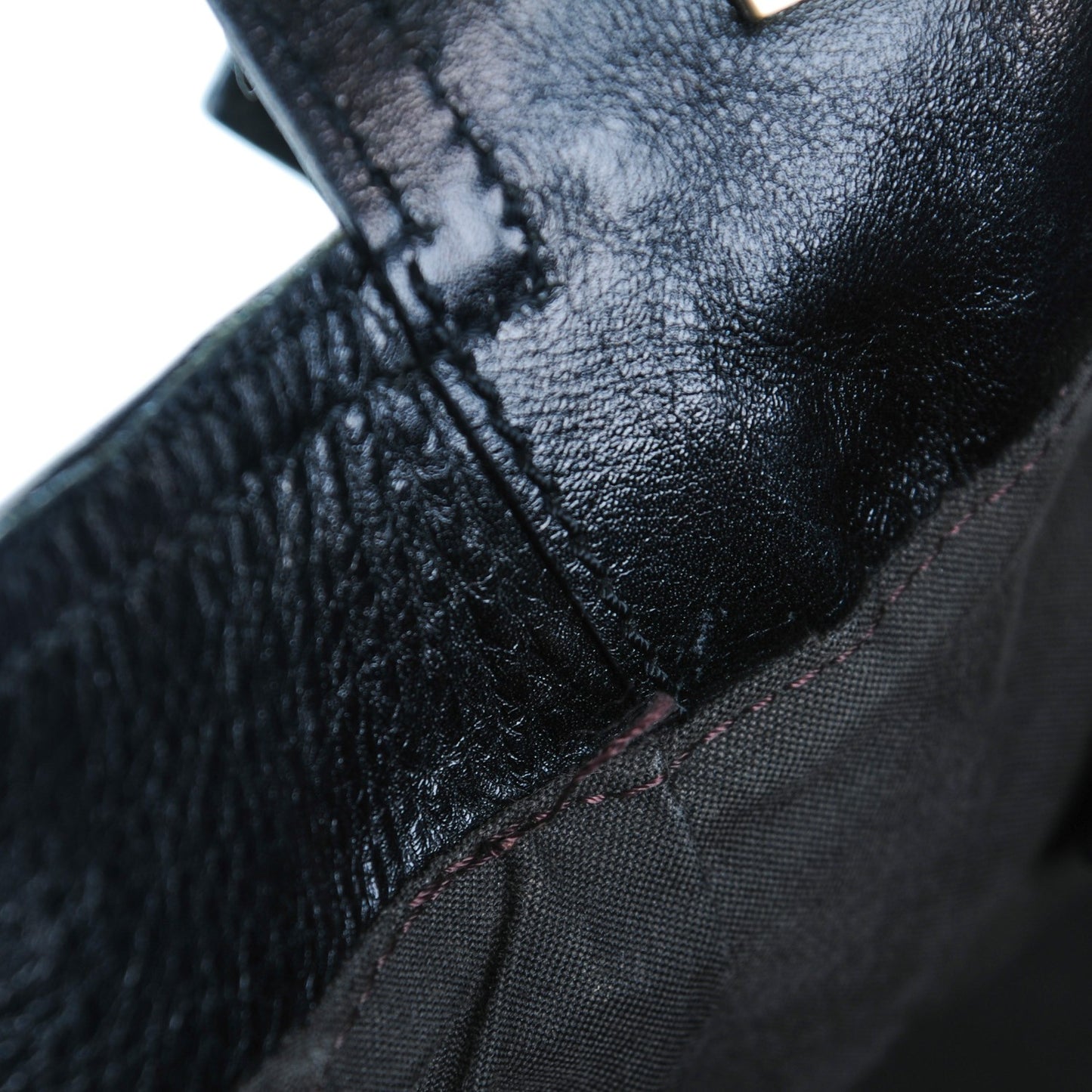 Calfskin Maxi Baguette Black