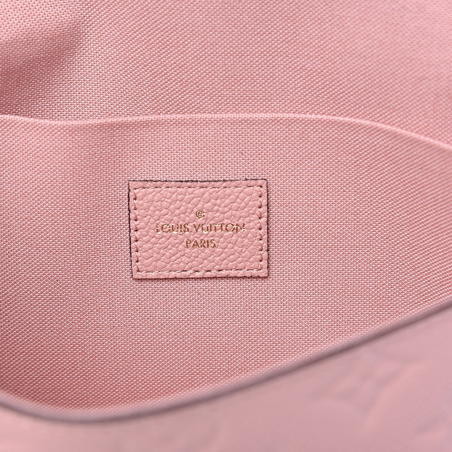 Louis Vuitton Empreinte Pochette Felicie Chain Wallet Rose Poudre 6 of 12