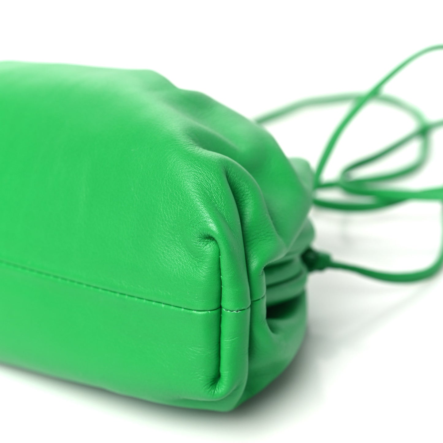 Butter Calfskin The Mini Pouch Parakeet