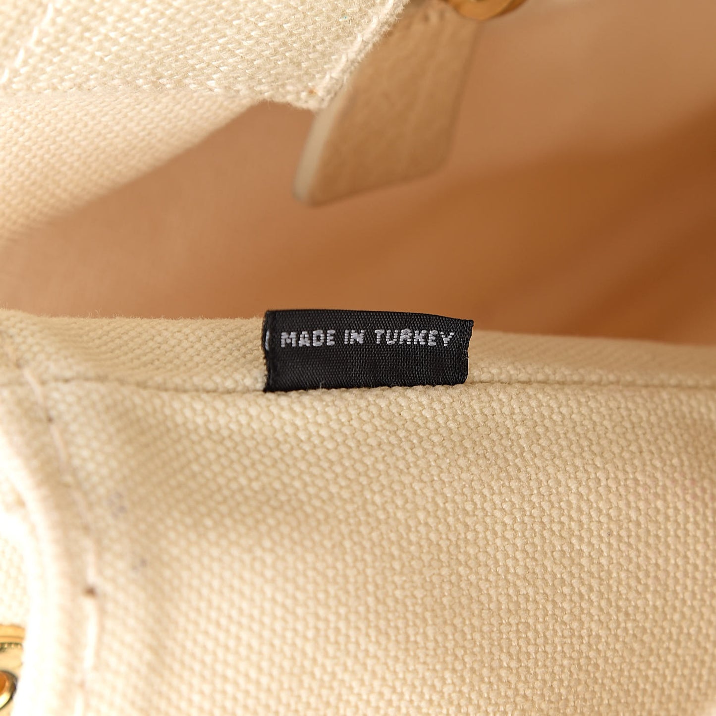 Canapa Logo Tote Grezzo