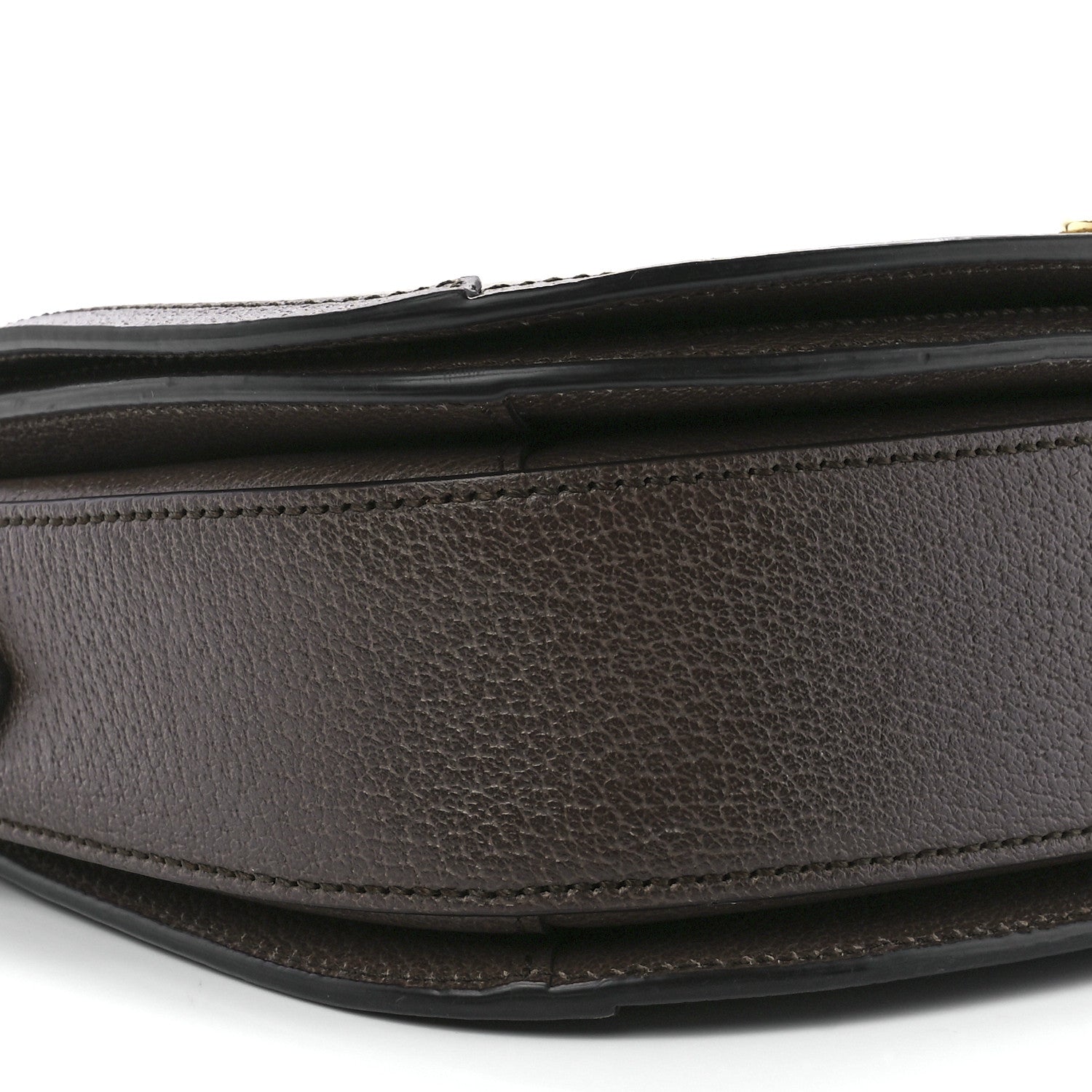 Gucci GG Supreme Monogram Web Small Ophidia Flap Messenger Bag Brown 11 of 12