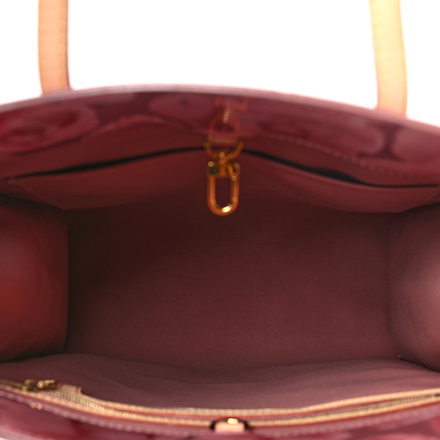 Louis Vuitton Vernis Ikat Catalina NS Bag Rose Velours 5 of 9