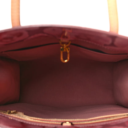 Louis Vuitton Vernis Ikat Catalina NS Bag Rose Velours 5 of 9