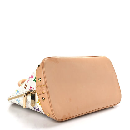 Louis Vuitton Monogram Multicolor Alma White 4 of 12