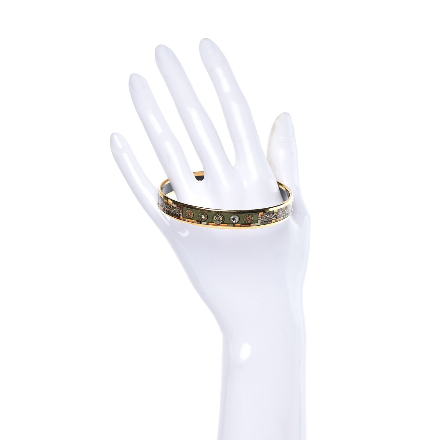 Enamel Printed Narrow Bracelet 70