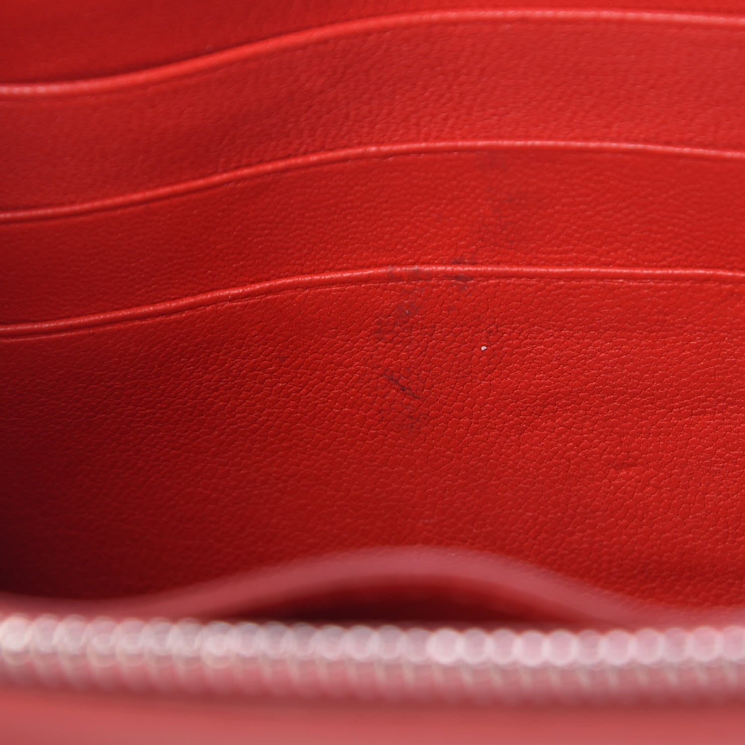 Givenchy Calfskin Studded Pandora Chain Wallet Medium Red 7 of 13