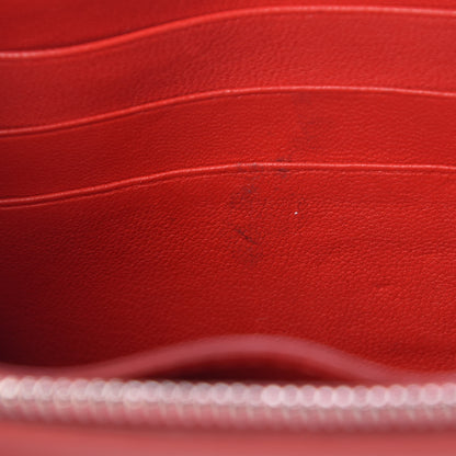 Givenchy Calfskin Studded Pandora Chain Wallet Medium Red 7 of 13