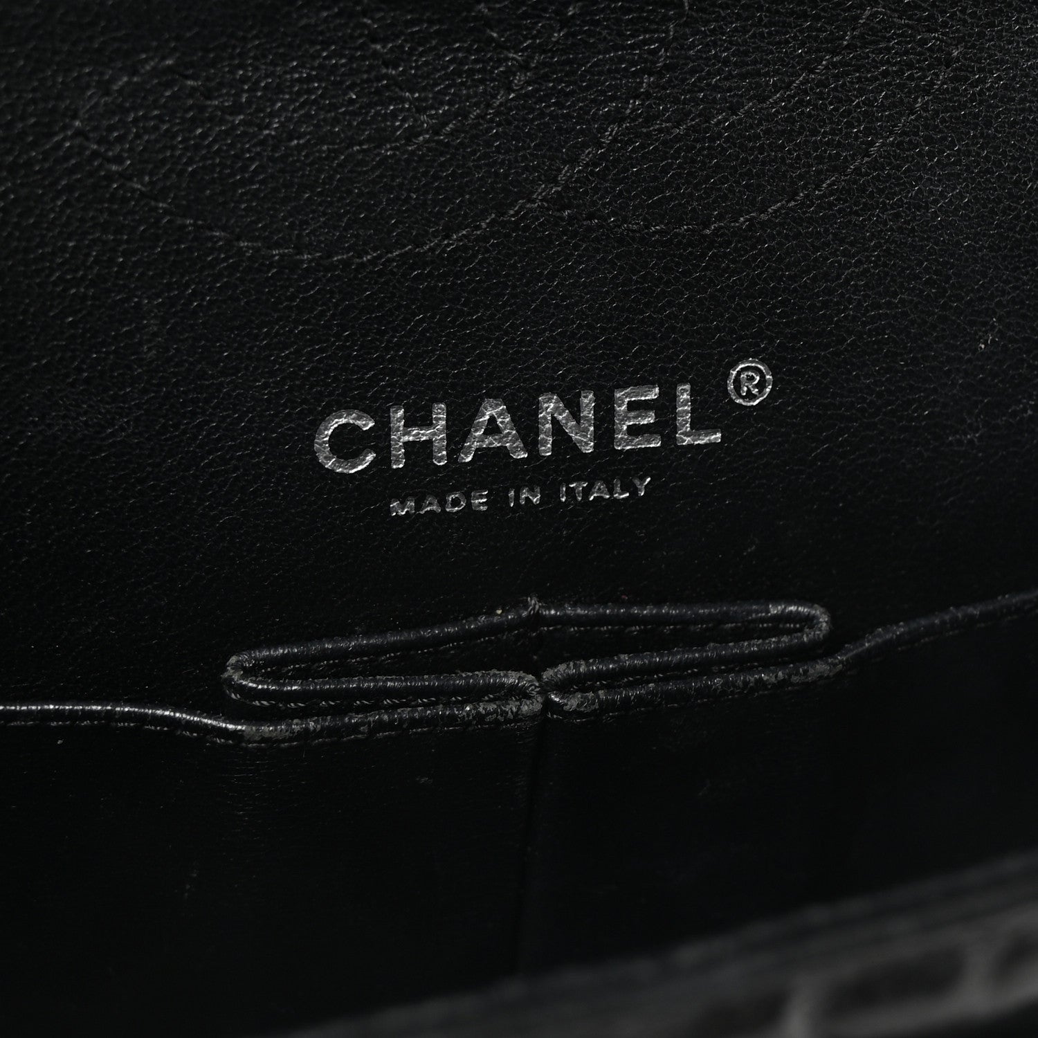 Chanel Aged Calfskin Quilted 2.55 Reissue Mini Flap So Black 6 of 10