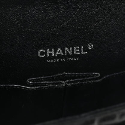Chanel Aged Calfskin Quilted 2.55 Reissue Mini Flap So Black 6 of 10