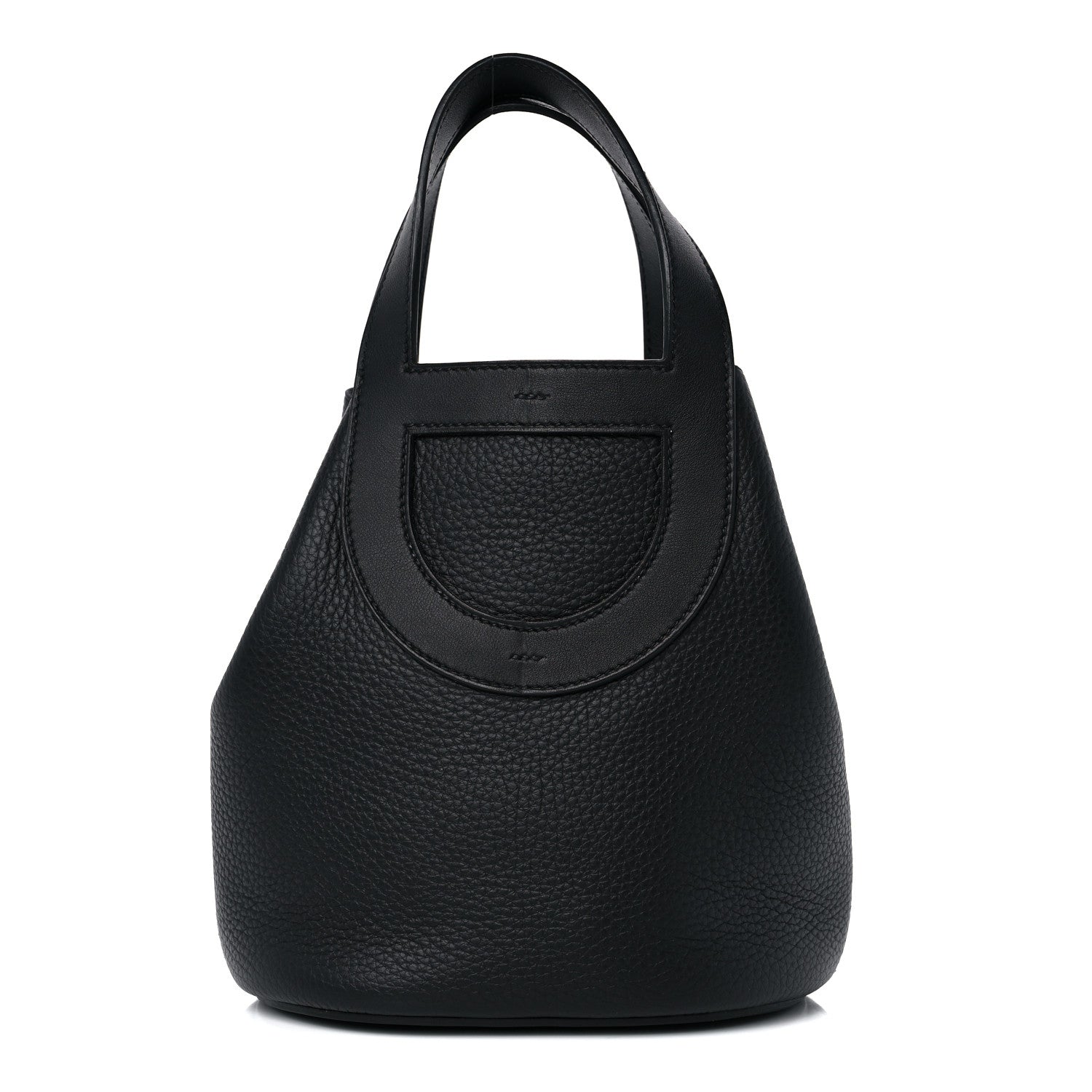 Hermes Taurillon Clemence Swift In-The-Loop 18 Bag Black 1 of 10