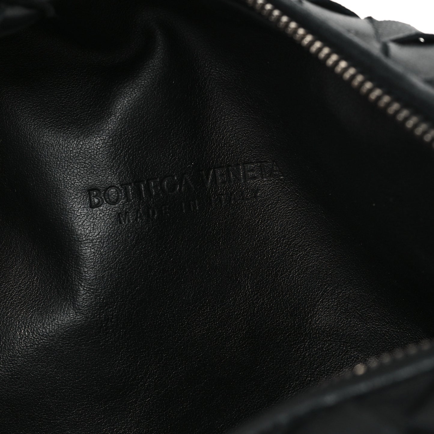 Nappa Intrecciato Teen Jodie Hobo Black