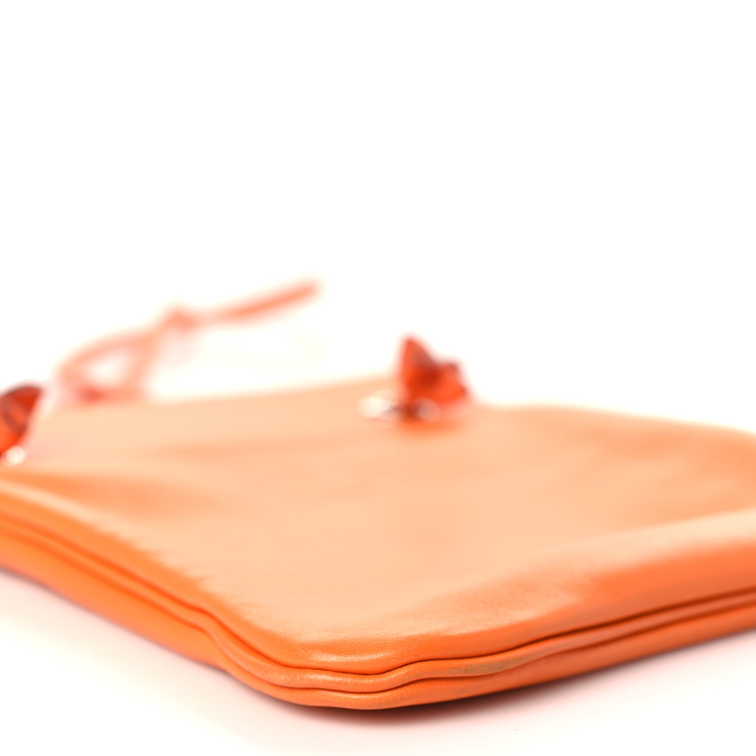Hermes Milo Lambskin Swift Mini Aline Orange 8 of 9