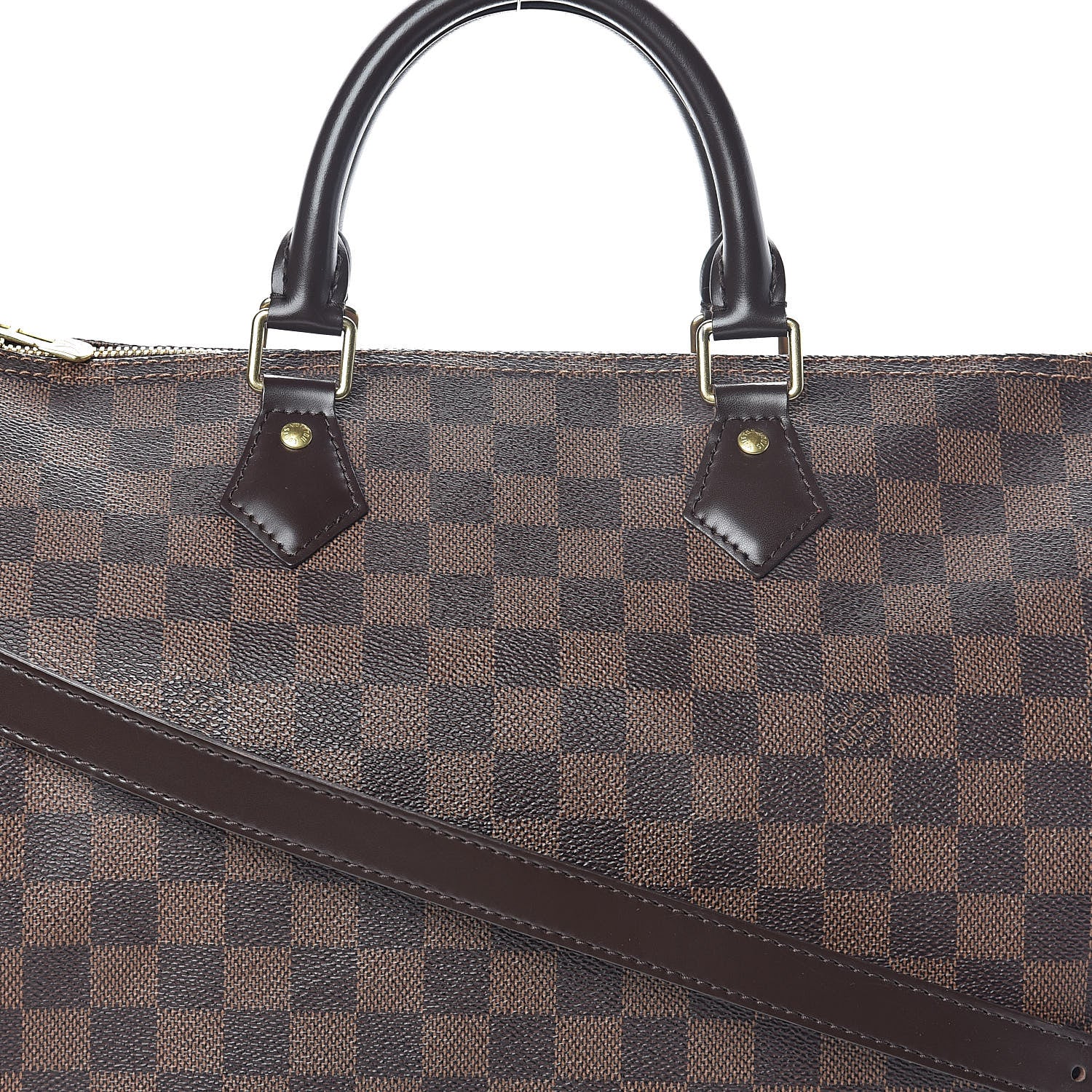 Louis Vuitton Damier Ebene Speedy Bandouliere 35 7 of 14