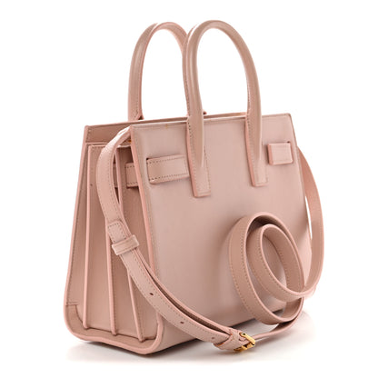 Saint Laurent Calfskin Nano Sac De Jour Pale Pink 3 of 11