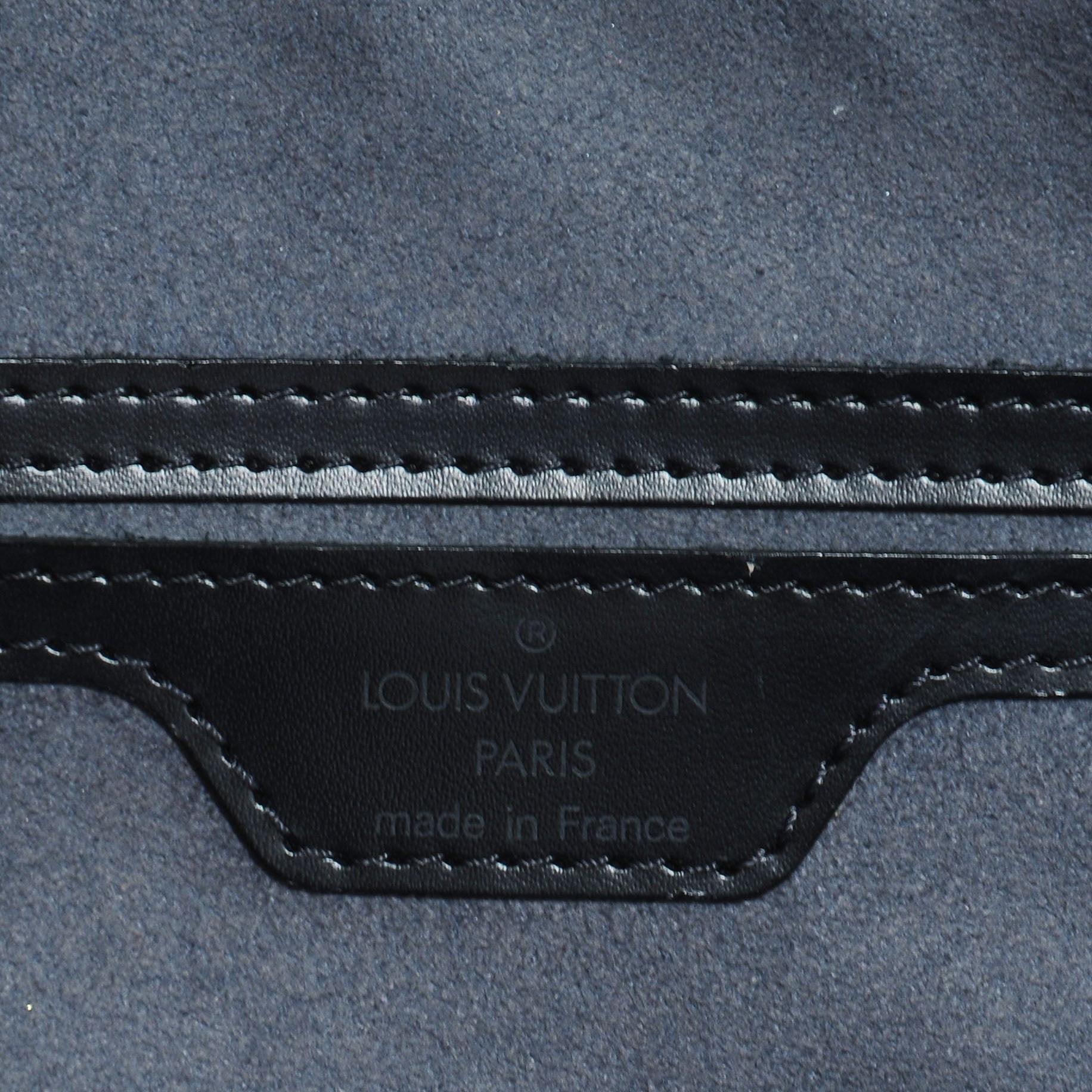 Louis Vuitton Epi Soufflot Black 6 of 7