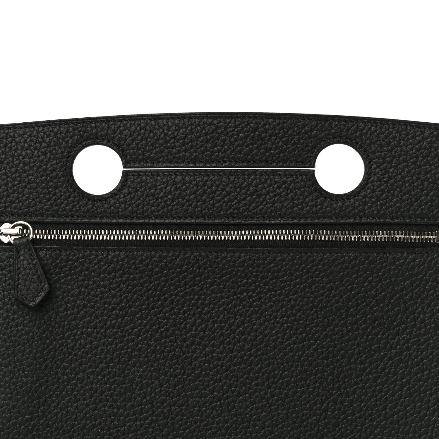 Hermes Togo Backpocket Pouch 30 Black 7 of 10