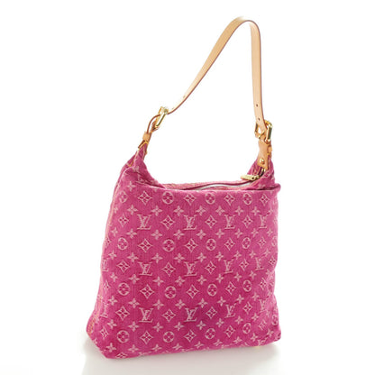 Louis Vuitton Denim Baggy GM Fuchsia 3 of 7