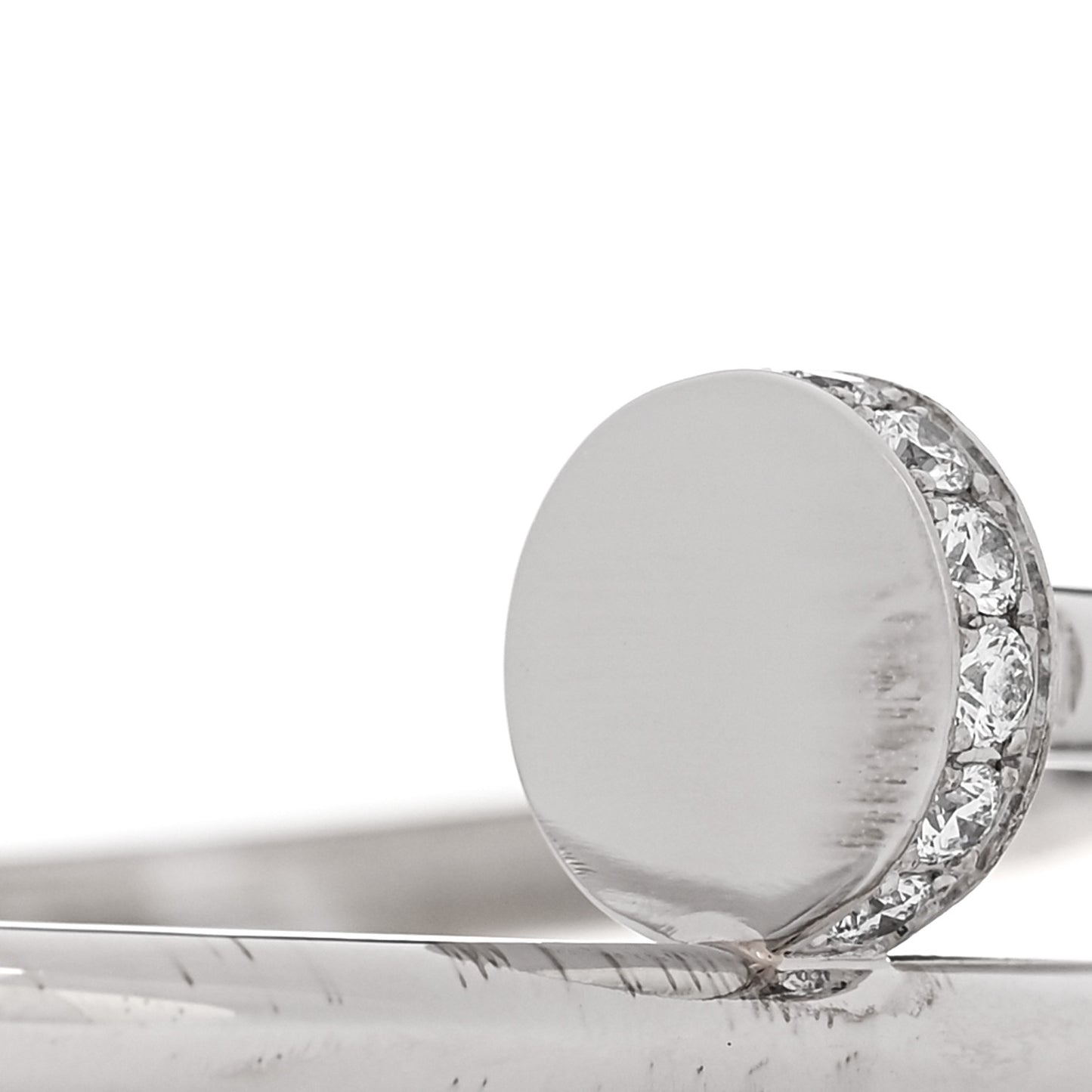 18K White Gold Diamond Juste Un Clou Bracelet 15