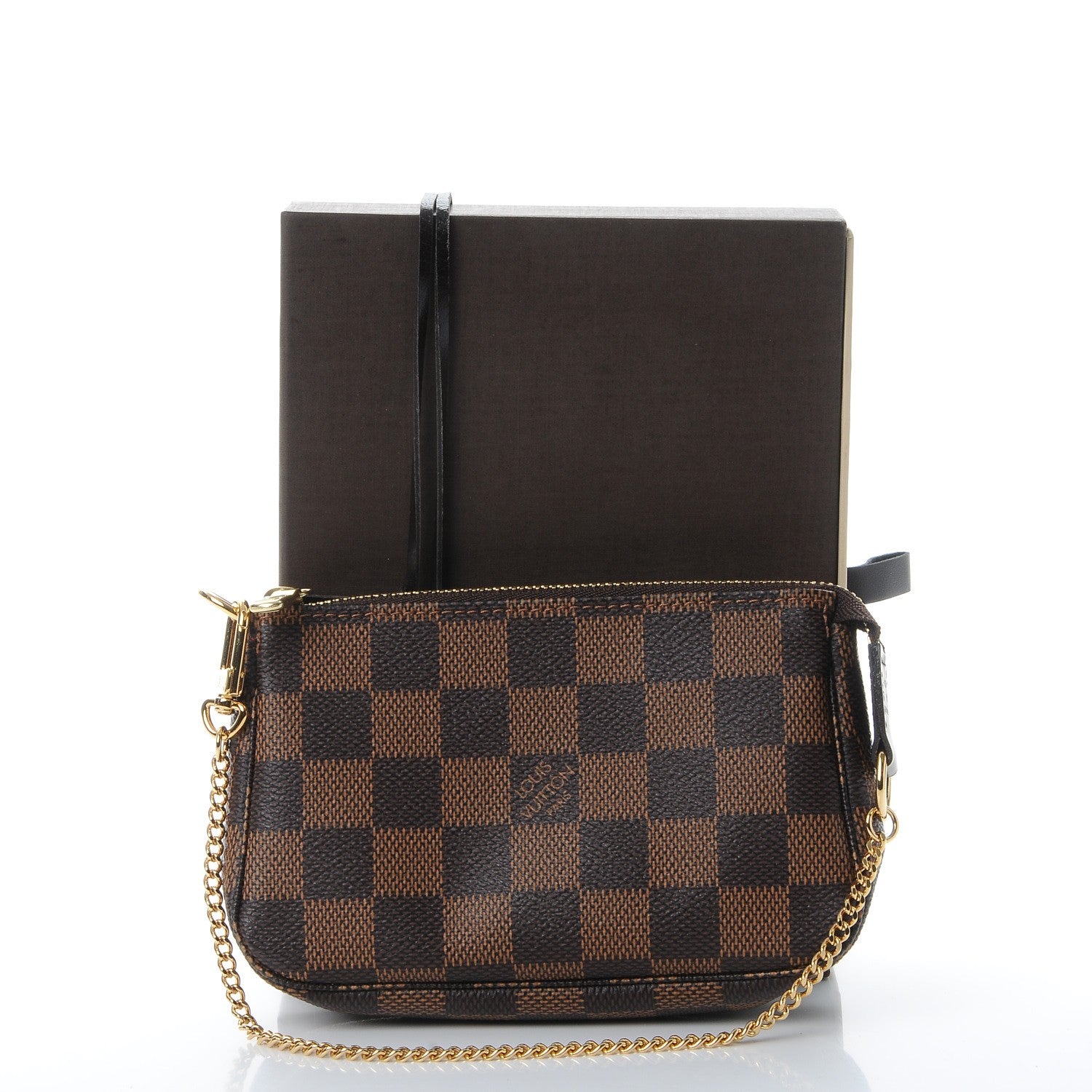 Louis Vuitton Damier Ebene Mini Pochette Accessories 8 of 8