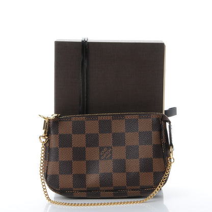 Louis Vuitton Damier Ebene Mini Pochette Accessories 8 of 8