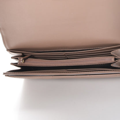 Gucci Calfskin Matelasse GG Marmont Continental Wallet Porcelain Rose 5 of 8