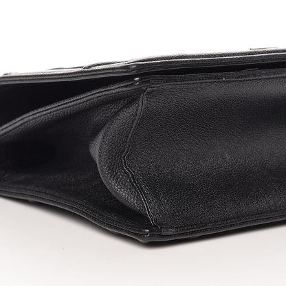 Christian Dior Grained Calfskin Medium Diorama Flap Bag Black 13 of 18